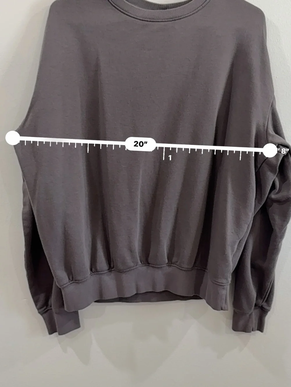 Classic Crewneck Sweater - Gray
